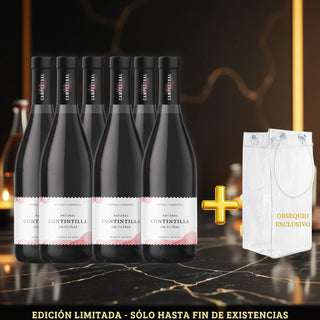 Pack Contintilla 6 botellas + Bolsa Enfriadora de Regalo